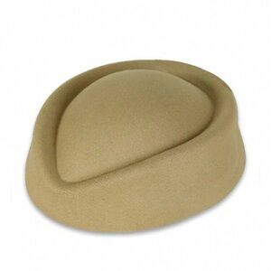 Classic French Women’s Tan Fascinator Hat.